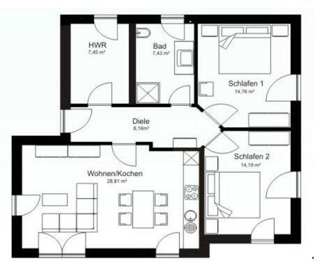 Refugium Apartment *